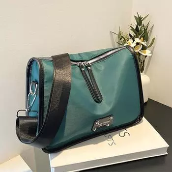 Женская сумка-мессенджер из водонепроницаемого нейлона, сумка-тоут через плечо, высокое качество, большая женская дорожная сумка через плечо