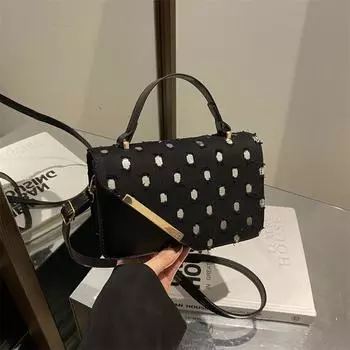 Женская сумка-мессенджер в иностранном стиле с высоким качеством и дизайном, маленькая квадратная сумка для отдыха красный