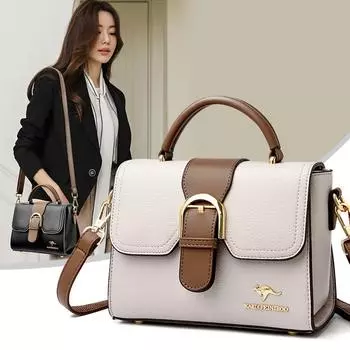 Женская сумка Messenger Bag Женская мода Mother Женская сумка через плечо Женская маленькая квадратная сумка для женщин красный