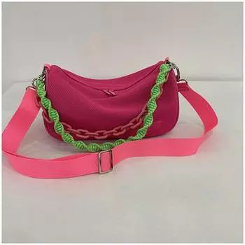 Женская сумка, милая крутая сумка подмышки, текстурная женская сумка на плечо для пригородных поездок, длина 29 см, ширина 10 см, высота 18 см красный