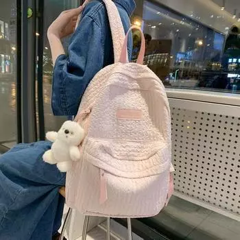 Женская сумка, милый рюкзак для младших школьников, женский рюкзак для старшеклассников чёрный