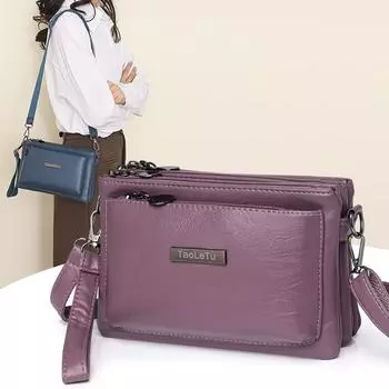 Женская сумка многослойная сумка на руку сумка для мелочи женская косая сумка-конверт через плечо