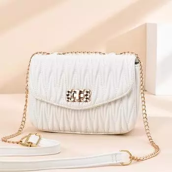 Женская сумка мода плечо косой Span сумка иностранный стиль интернет знаменитость High Sense вышивка маленькая сумка length 22 width 10 height 15cm