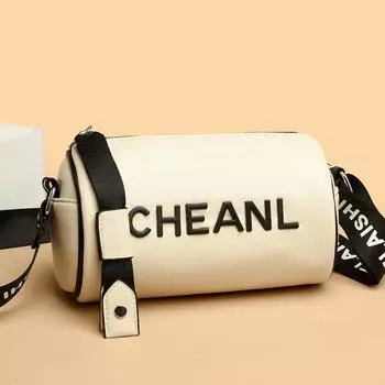 Женская сумка модная городская простая буква маленькая квадратная сумка сумка через плечо сумка-мессенджер чёрный