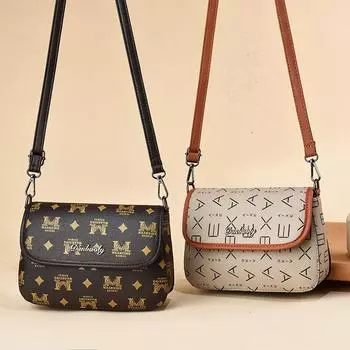 Женская сумка. Модная модная простая универсальная сумка через плечо.