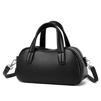 Женская сумка модная простая сумка через плечо модная женская сумка переносная сумка-мессенджер чёрный