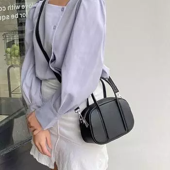 Женская сумка, модная ручная маленькая сумка, женская портативная универсальная сумка через плечо на одно плечо one size розовый