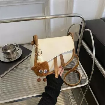 Женская сумка Модная седельная сумка Простая сумка через плечо на одно плечо