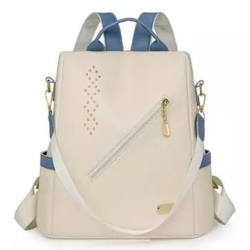 Женская сумка на два плеча 2024 года, новый повседневный тренд моды со светлой задней частью из искусственной кожи большой вместимости чёрный