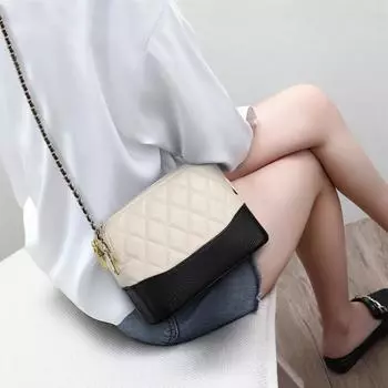 Женская сумка на одно плечо из натуральной кожи, новая сумка через плечо, модная маленькая сумка из коровьей кожи, темперамент, популярная сумка через плечо