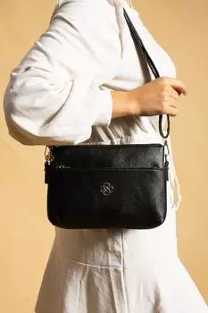 Женская сумка на плечо с 3 отделениями и регулируемым ремешком на молнии BAG4944-23Объем