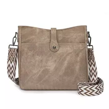 Женская сумка на плечо, сумка-ведро для поездок на работу, большая вместимость, сумка через плечо, сумка-тоут хаки