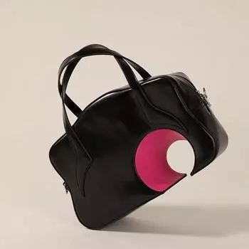 Женская сумка на плечо ведущего бренда, модная винтажная сумка через плечо во французском стиле с широким ремешком