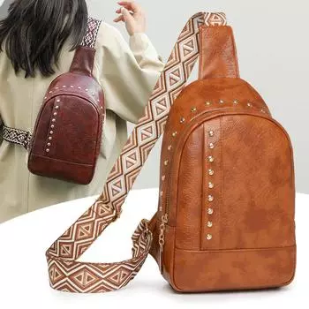 Женская сумка на пояс, высококачественная сумка через плечо из искусственной кожи для женщин, роскошная дизайнерская женская сумка на грудь, сумка через плечо, ручная сумка чёрный