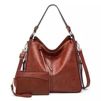 Женская сумка New Spot Европейская и Американская мода одно плечо Messenger Портативная большая вместительная сумка-тоут