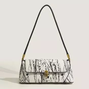 Женская сумка, нишевая дизайнерская сумка, новая модная универсальная сумка для подмышек, высококачественная сумка на одно плечо, трендовая