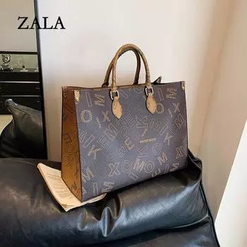 Женская сумка, новая модная и атмосферная, большая вместительная сумка для пресбиопии, сумка-тоут, женская сумка для путешествий, подарок белый