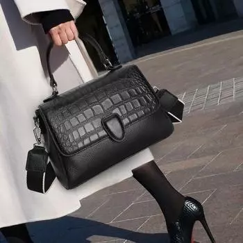 Женская сумка, новая модная легкая роскошная сумка через плечо на одно плечо, осенне-зимняя сумка из коровьей кожи для женщин