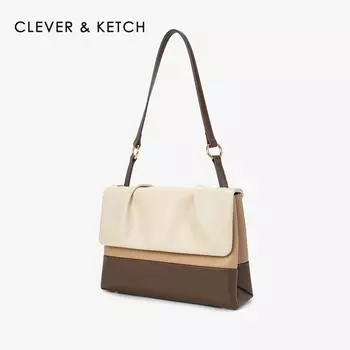 Женская сумка, новая модная ниша, высококачественная сумка подмышки, сумка через плечо на одно плечо, длина 28 см, ширина 8,5 см, высота 20 см бежевый