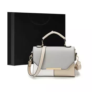 Женская сумка, новая модная сумка через плечо на одно плечо, универсальная женская сумка, большая вместительная сумка, длина 23 см, высота 16 см, ширина 9 см синий