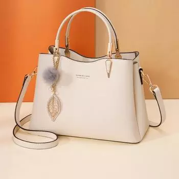 Женская сумка, новая модная женская сумка лета 2024 года, сумка через плечо большой емкости 2024 года, сумка для мамы