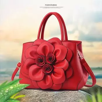 Женская сумка, новая простая и роскошная женская сумка, модная большая сумка на плечо L чёрный