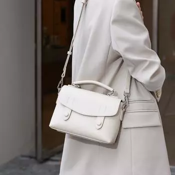 Женская сумка, новая ручная сумка Cambridge, высококачественная корейская универсальная сумка из воловьей кожи, женская сумка через плечо 21x7x15cm бездна