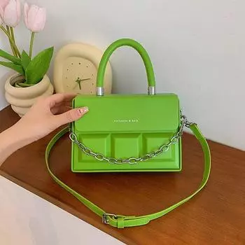 Женская сумка, новинка лета 20223, женская литературная сумка на одно плечо, дизайн меньшинства, сумка через плечо, трендовая маленькая квадратная сумка Bolsos белый