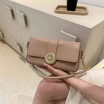 Женская сумка-переноска с диагональным плетением для женщин из числа меньшинств, маленькая квадратная сумка на одно плечо с сумкой подмышкой