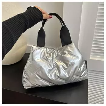 Женская сумка-подушка, женская сумка-тоут, модные женские сумки через плечо зелёный