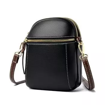 Женская сумка Портативная новогодняя сумка для мамы Сумка через плечо из мягкой искусственной кожи Сумка Tide серый