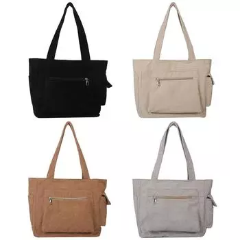 Женская сумка-портфель в стиле ретро, универсальная модная сумка-тоут с внешним карманом, сумка для покупок коричневый