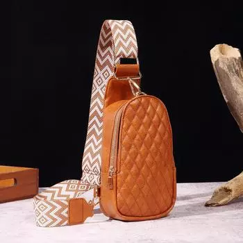 Женская сумка, повседневная модная ретро-сумка на грудь, сумка через плечо с вышивкой, поясная сумка в богемном стиле One Size