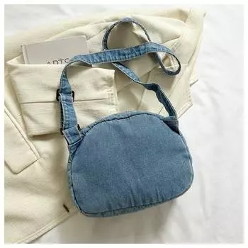 Женская сумка Повседневная простая сумка через плечо Женская модная универсальная сумка-мессенджер Большая вместимость Маленькая квадратная сумка светло-синий