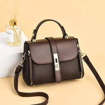 Женская сумка, простая городская сумка большой вместимости, сумка через плечо на одно плечо, универсальная сумка для темперамента one size хаки