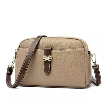 Женская сумка простая и модная женская сумка через плечо маленькая квадратная сумка сумка на руку хаки