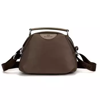 Женская сумка Простая сумка через плечо Легкая повседневная трендовая сумка через плечо большой вместимости чёрный