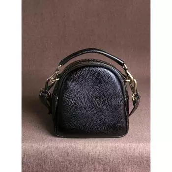 Женская сумка-ракушка Натуральная кожа 100% натуральная коровья кожа Маленькая сумка Сумки на плечо Сумка для мобильного телефона Оригинал 17.5cm-18cm-6.5cm