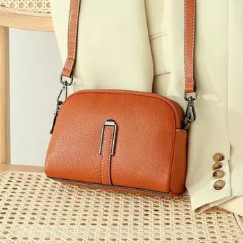 Женская сумка, роскошная дизайнерская натуральная кожа, первый слой коровьей кожи, сумка на плечо, однотонная женская сумка, сумка-мессенджер