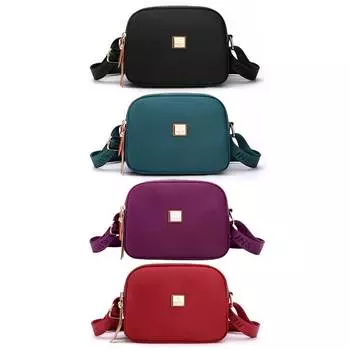 Женская сумка Роскошная дизайнерская нейлоновая сумка через плечо Fashionalbe Повседневная сумка-шоппер фиолетовый