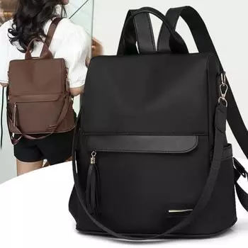 Женская сумка Рюкзак из ткани Оксфорд Женский рюкзак Модная дорожная сумка большой вместимости Школьная сумка