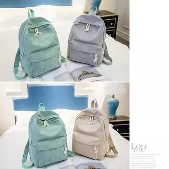 Женская сумка-рюкзак с мягкой ручкой Mochilas Mujer Escolar, рюкзак, школьная сумка для девочек One Size