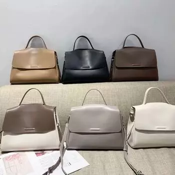 Женская сумка с диагональным ремешком Большая вместимость Новая женская сумка Кожаная сумка Женская сумка через плечо Женская модная ниша 29x12x21cm аэро