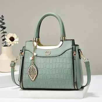 Женская сумка с подвеской-кисточкой, новая женская сумочка, модная элегантная женская сумка через плечо, кожаная женская сумка-мессенджер через плечо