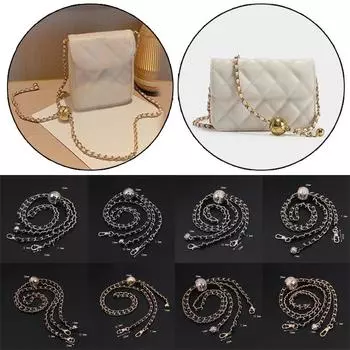 Женская сумка с ручкой-кошельком, сумка-цепочка, детали сумки-цепочки, ремень с золотым шаром, металлический кошелек, аксессуары 1