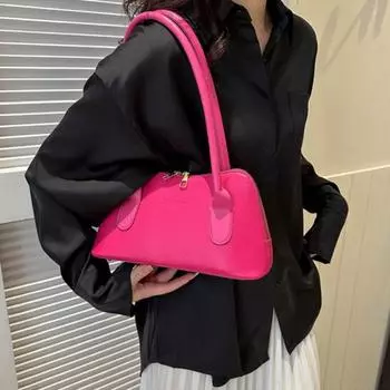 Женская сумка с верхней ручкой, однотонная, из искусственной кожи, портативная, большой емкости белый