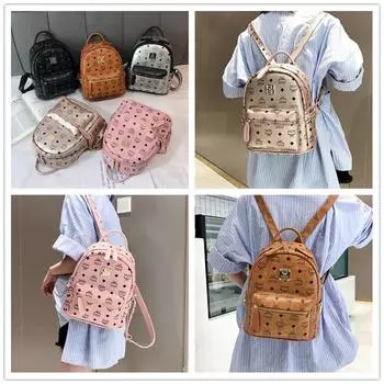 Европейский лидер продаж Сумка через плечо | Коричневая кожа с логотипом MOM | Дизайн с геометрическим узором | Двойная застежка-молния | Ежедневные необходимые вещи в путешествиях | Сертификация CE 12cm*24cm*27cm яркий розовый