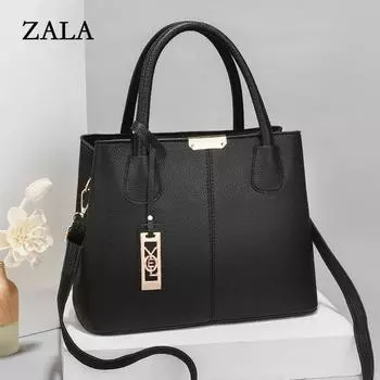 [Женская сумка Shichen] Новая ретро европейская красивая женская сумка большой емкости модная простая сумка через плечо белый