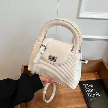 Женская сумка Складная сумка через плечо Сумка через плечо розовый