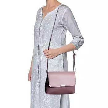 Женская сумка-слинг из искусственной кожи 17 x 26 x 8 cm